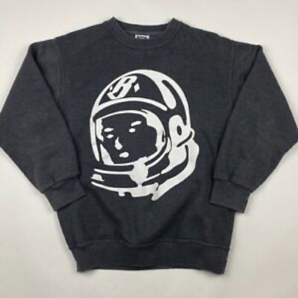 Billionaire Boys Club crew neck Heathered dark gray sweatshirt Sz Small Men’s